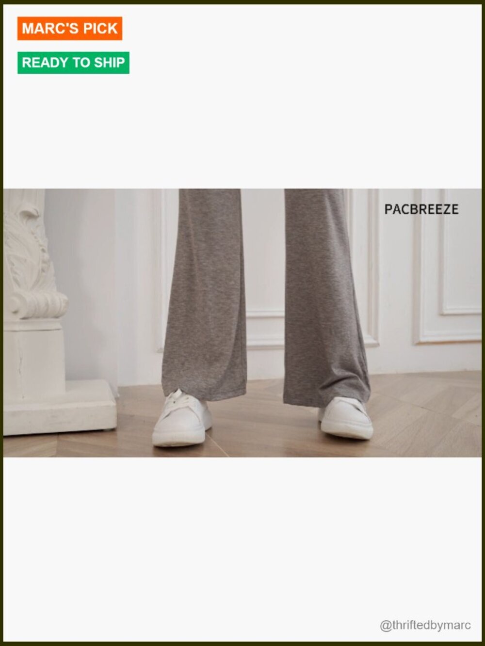 Maternity Flare Pants Stretchy Bootcut Lounge Casual Pregnancy Pants - Picture 7 of 7